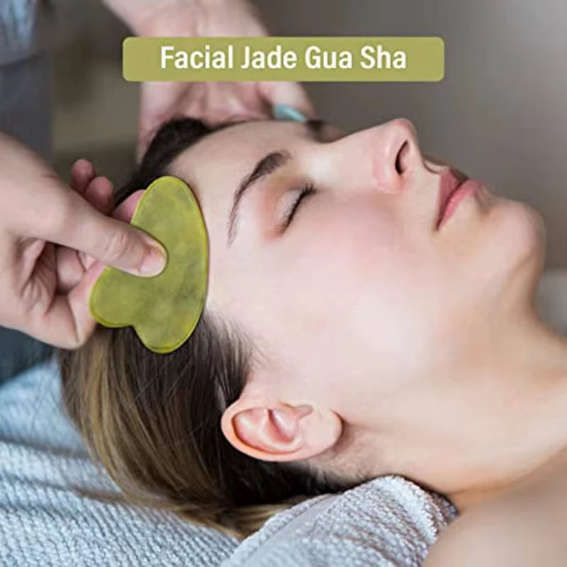 Natural Xiuyu Stone Gua Sha Board Jade 