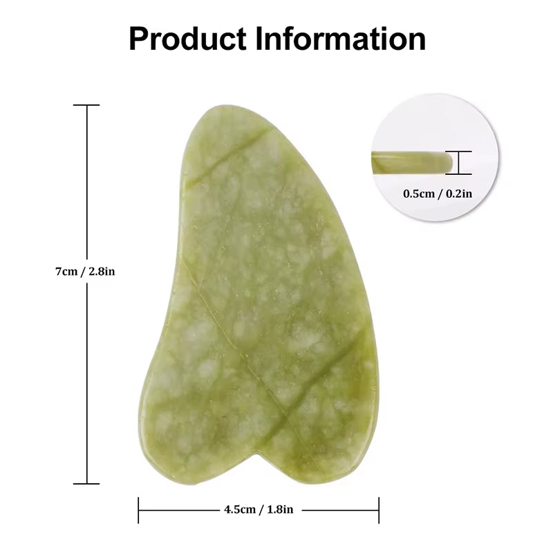 Natural Xiuyu Stone Gua Sha Board Jade 